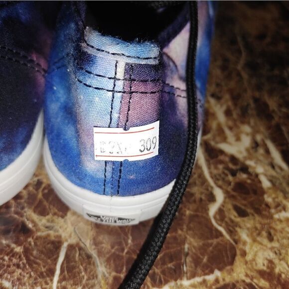 Vans women's off the wall fashion casual blue size 9. 309 - Picture 12 of 12